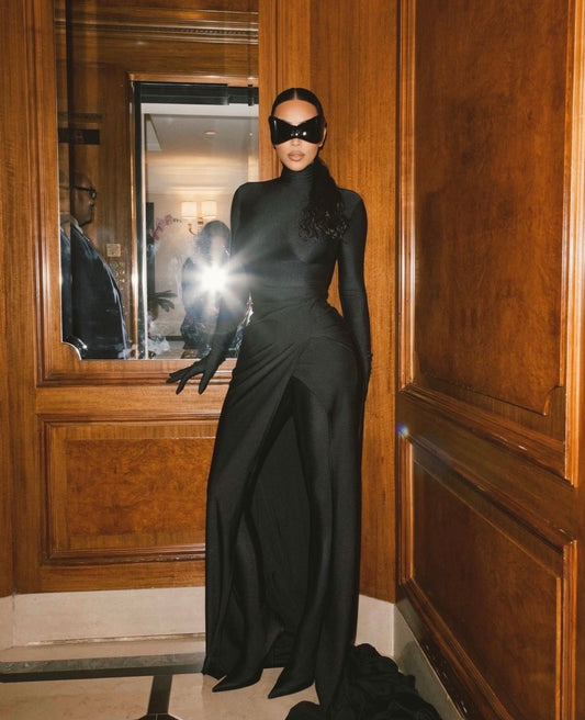 Dress like Kim Kardashian (Met Gala/ Balenciaga) look, but, on a budget:
